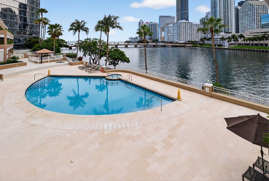 Bayfront pool deck